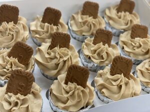 Cupcakes- Biscoff Cupcakes- box of 12