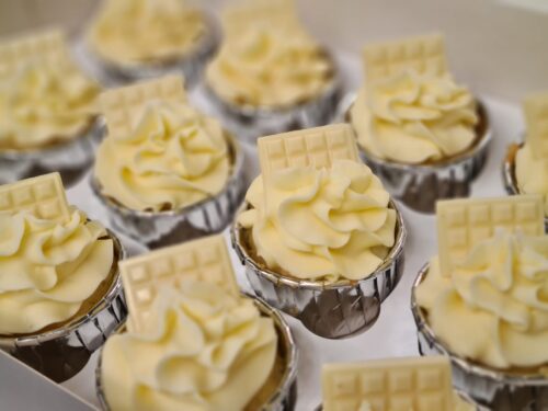 Cupcakes- White Chocolate- Box of 12
