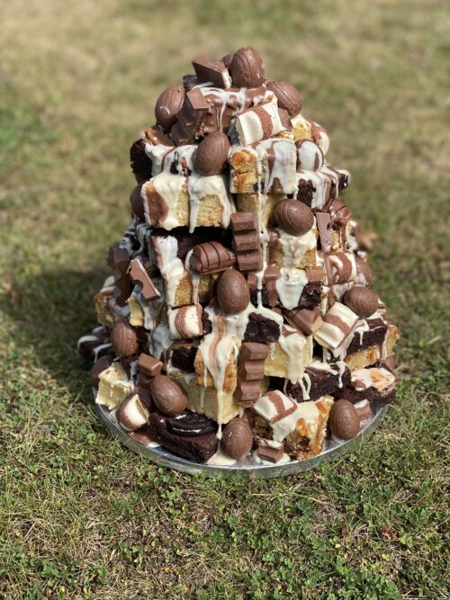 Blondie- Brownie- Choctastic Tower