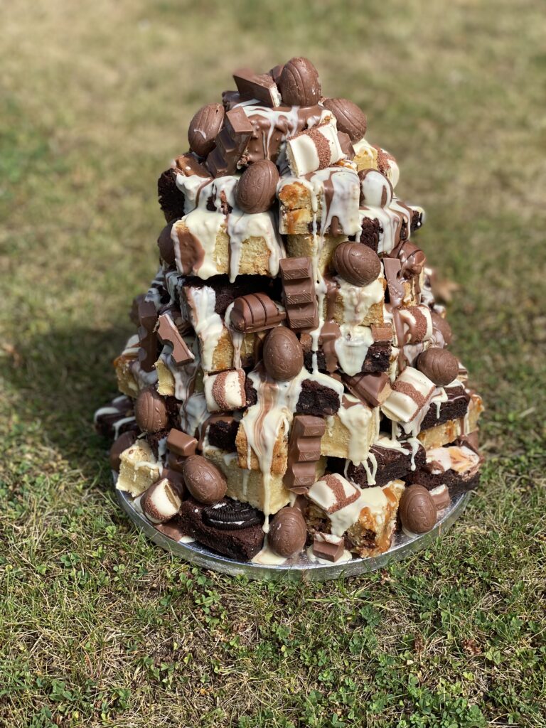 Blondie- Brownie- Choctastic Tower