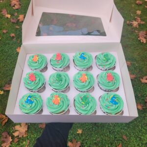 Cupcakes - Dinosaur - Box of 12