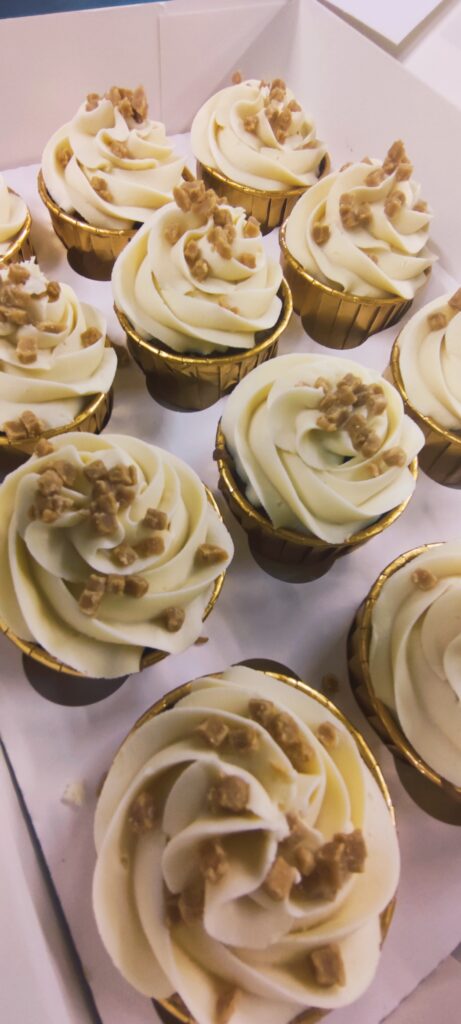 Cupcakes - Sticky Toffee Box of 12