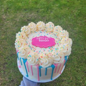 Funfetti Cake - Pink & Blue