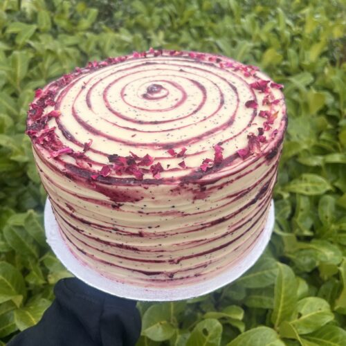 Banana & Blueberry Cake